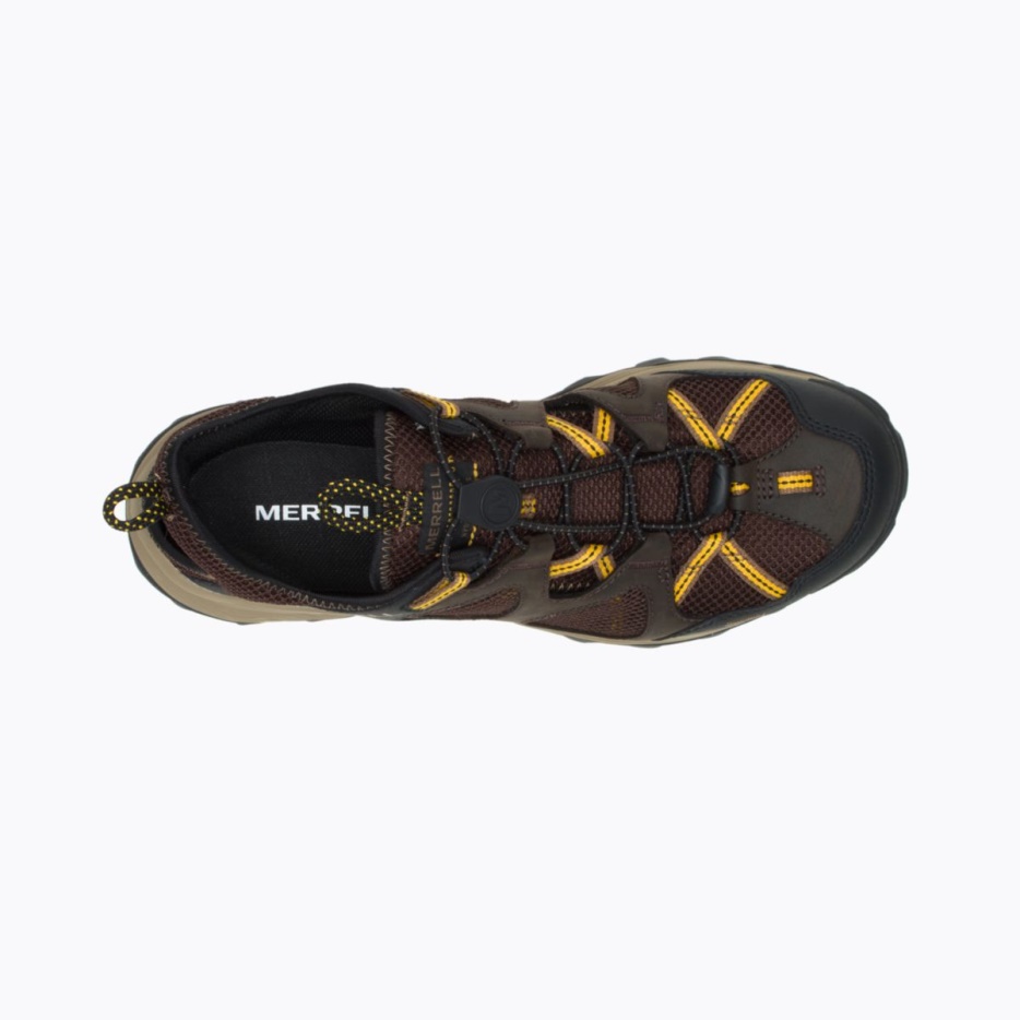 Merrell Moški Espresso Z Usnjenim Sitom Speed ​​Strike