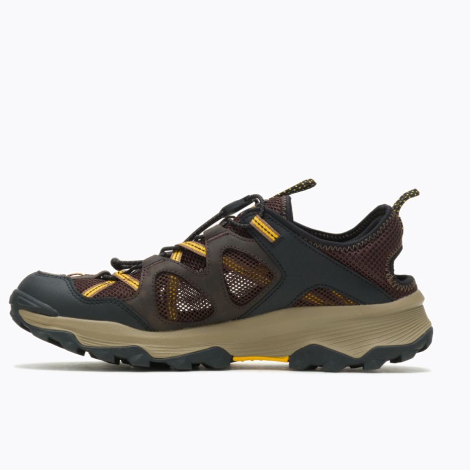 Merrell Moški Espresso Z Usnjenim Sitom Speed ​​Strike