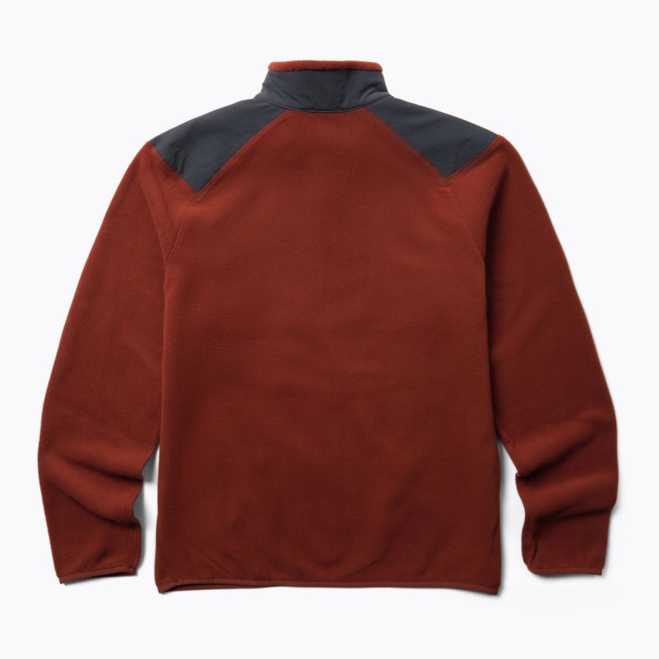 Merrell Moški Terrain 1/4 Zip Flis Brick