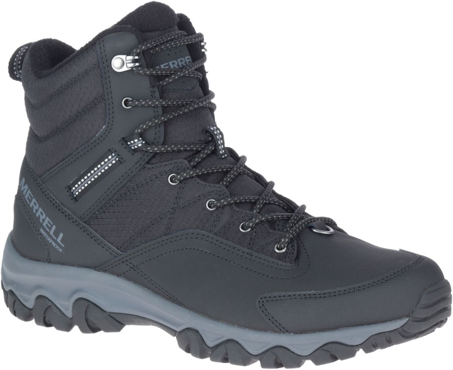 Merrell Moška Termo Akita Mid Waterproof Black