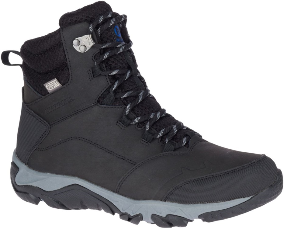 Merrell Moški Termo Fractal Mid Waterproof Black
