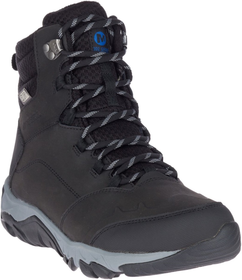 Merrell Moški Termo Fractal Mid Waterproof Black