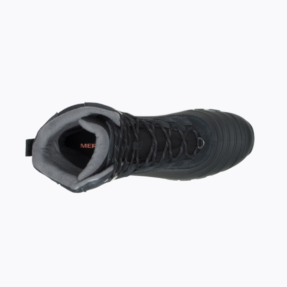 Merrell Moški Termo Frosty Tall Shell Nepremočljiva črna