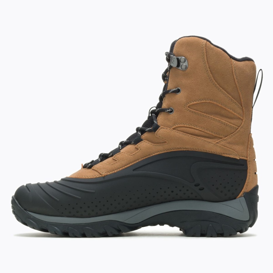 Merrell Moški Termo Frosty Tall Shell Nepremočljiv Tobak