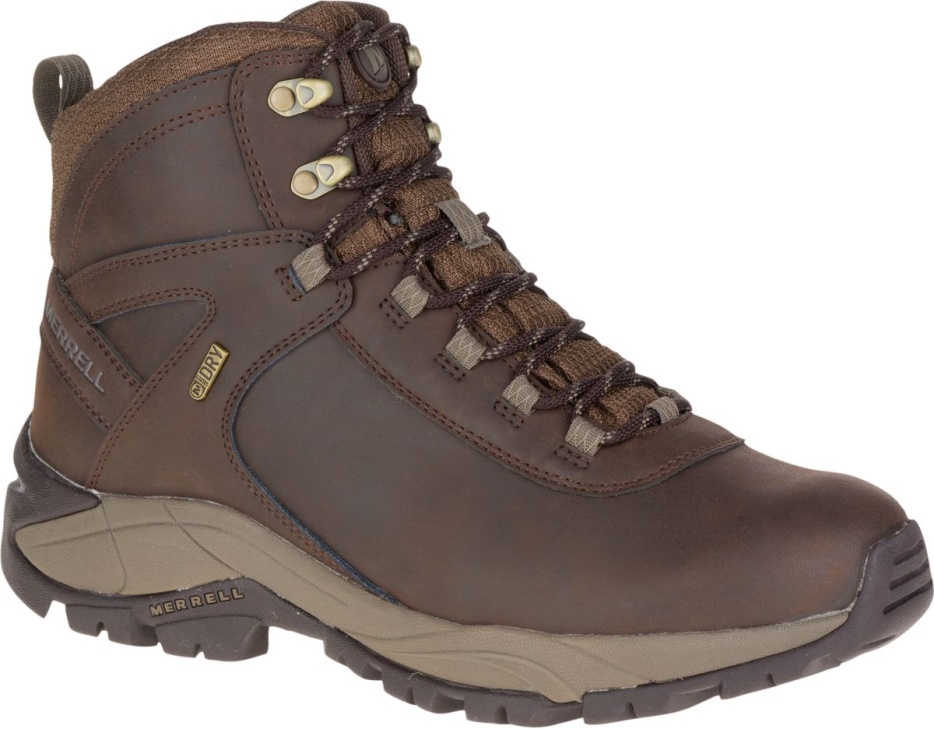 Merrell Moški Vego Mid Leather Waterproof Espresso