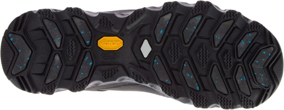 Merrell Moške Vigo Thermo Mid Usnjene Nepremočljive črne