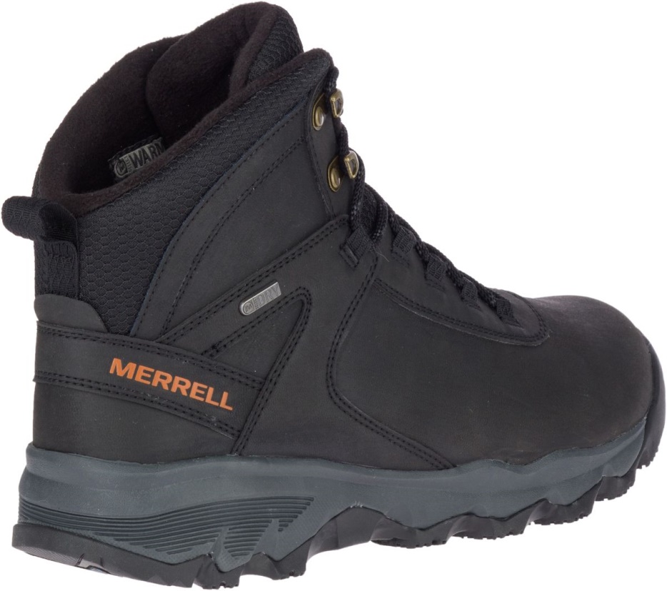 Merrell Moške Vigo Thermo Mid Usnjene Nepremočljive črne