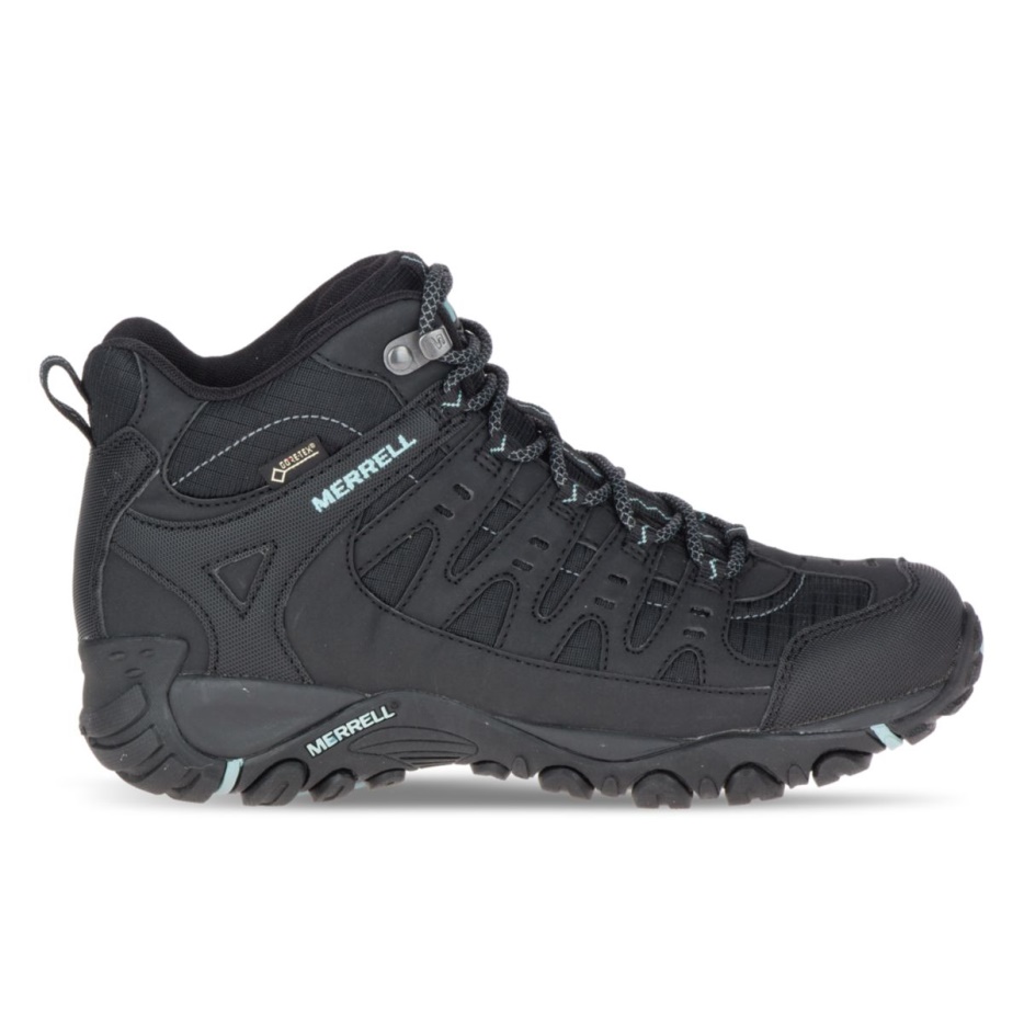 Merrell ženski Accentor šport Mid Gore-tex Black-aquifer