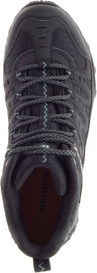 Merrell ženski Accentor šport Mid Gore-tex Black-aquifer