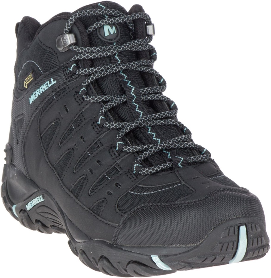 Merrell ženski Accentor šport Mid Gore-tex Black-aquifer