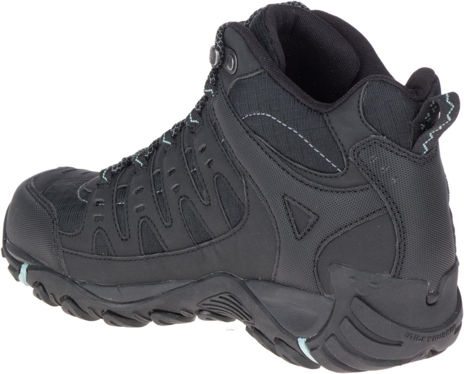 Merrell ženski Accentor šport Mid Gore-tex Black-aquifer