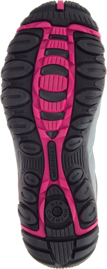 Merrell ženski Accentor Sport Mid Gore-tex Granit-rose Rdeča