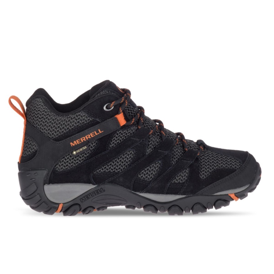Merrell ženske Alverstone Mid Gore-tex črne