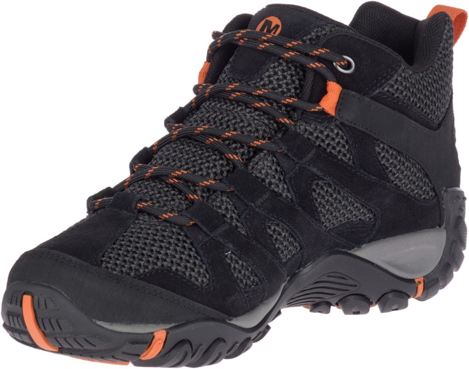 Merrell ženske Alverstone Mid Gore-tex črne