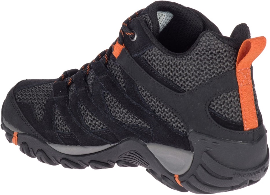Merrell ženske Alverstone Mid Gore-tex črne