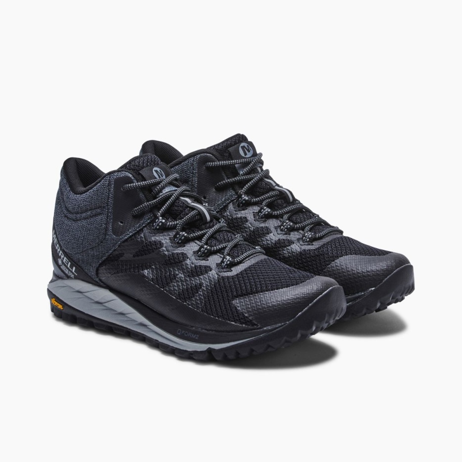 Merrell ženska Antora 2 Mid Gore-tex črna