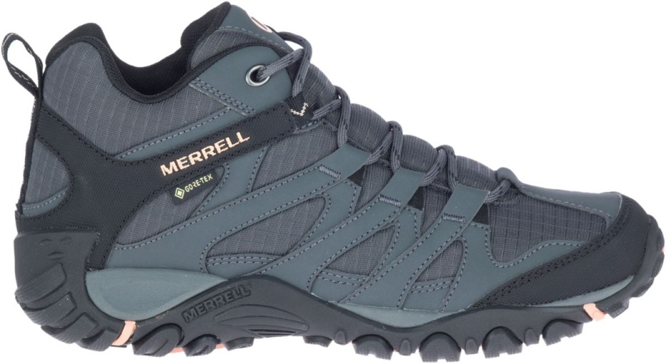 Merrell ženske Glinene športne športne Obutve Iz Goretexa V Barvi Breskve