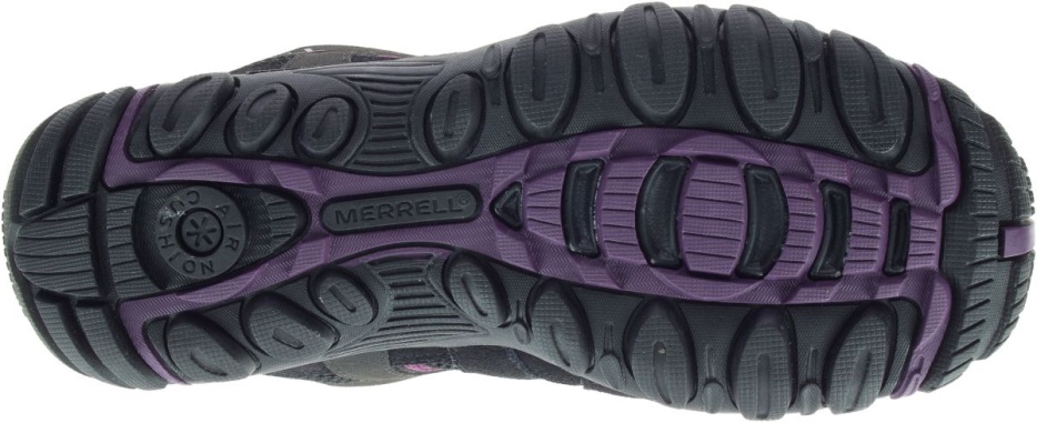 Merrell ženske Deverta 2 Mid Waterproof Black-blackberry