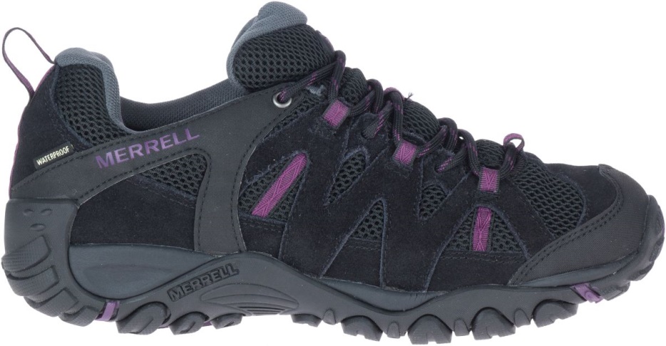 Merrell ženske Deverta 2 Waterproof Black-blackberry