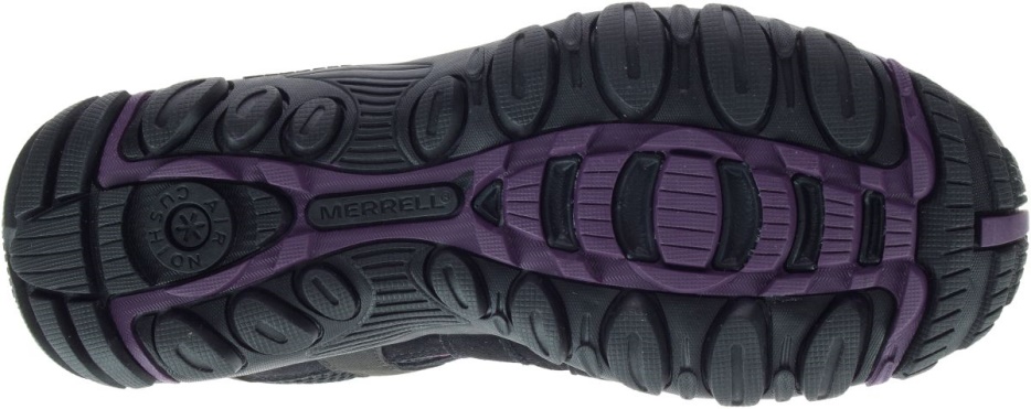 Merrell ženske Deverta 2 Waterproof Black-blackberry