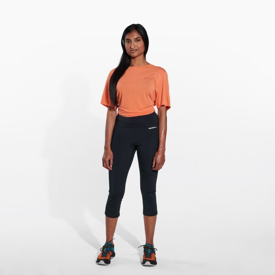 Merrell ženske Ever Move Capri črne