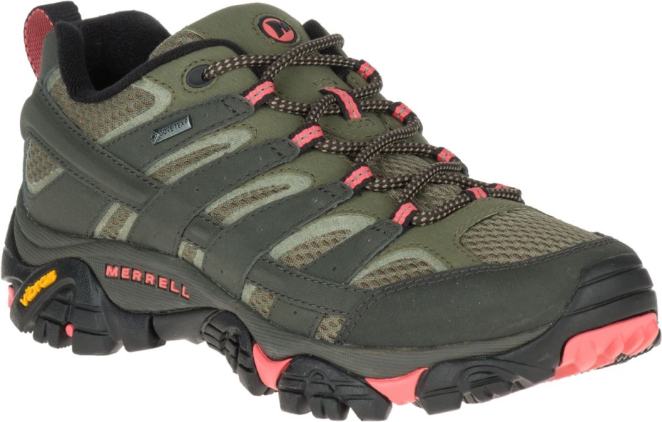 Merrell ženske Moab 2 Gore-tex Beluga-olivna