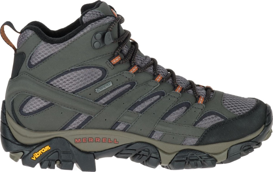 Merrell ženske Moab 2 Mid Gore-tex Beluga