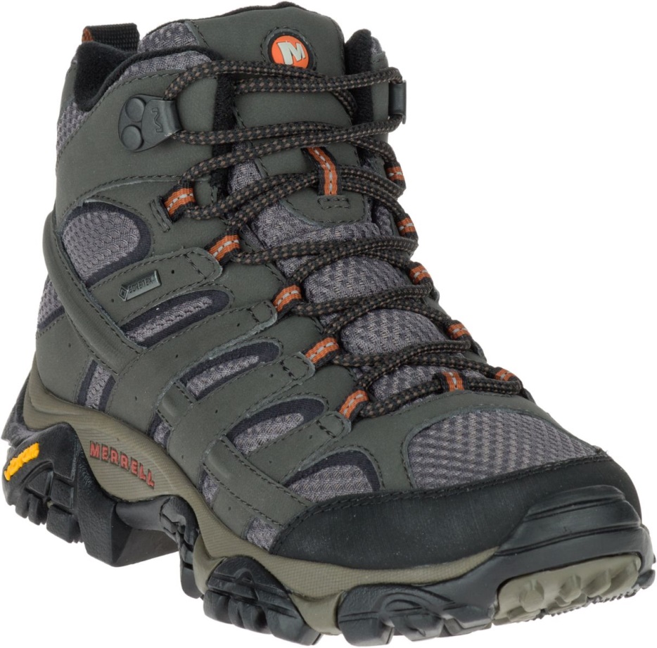 Merrell ženske Moab 2 Mid Gore-tex Beluga