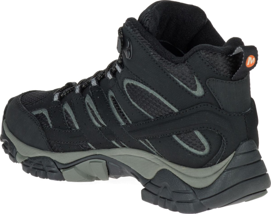 Merrell ženske Moab 2 Mid Gore-tex črna