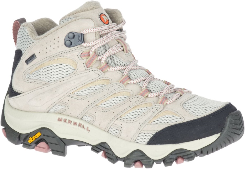 Merrell ženske Moab 3 Mid Gore-tex Aluminij