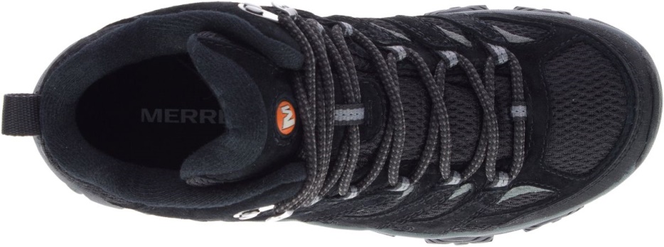 Merrell ženske Moab 3 Mid Gore-tex črno-siva
