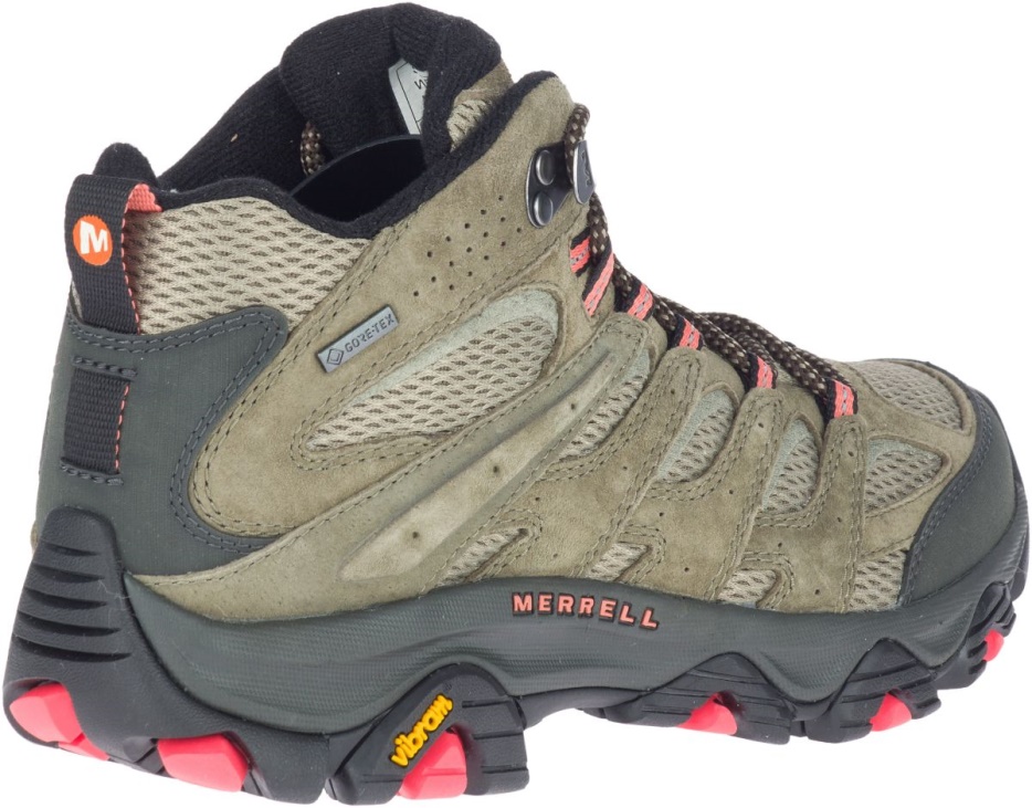 Merrell ženske Moab 3 Mid Gore-tex Olivna