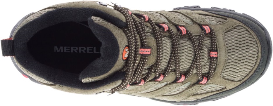 Merrell ženske Moab 3 Mid Gore-tex Olivna