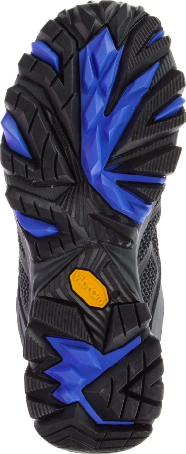 Merrell ženske Moab Fst 2 Mid Gore-tex Black-granite