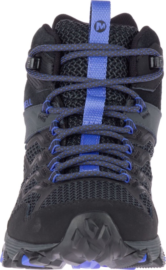 Merrell ženske Moab Fst 2 Mid Gore-tex Black-granite