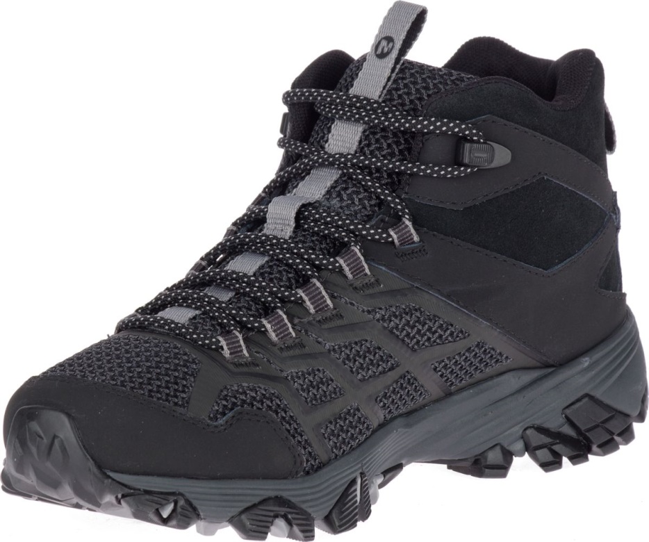 Merrell ženske Moab Fst 2 Mid Gore-tex črna