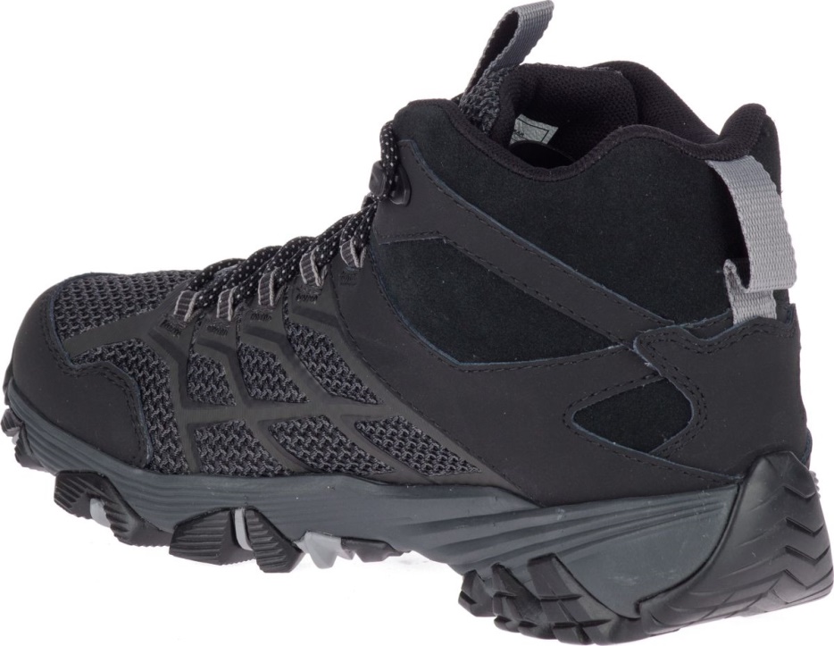 Merrell ženske Moab Fst 2 Mid Gore-tex črna