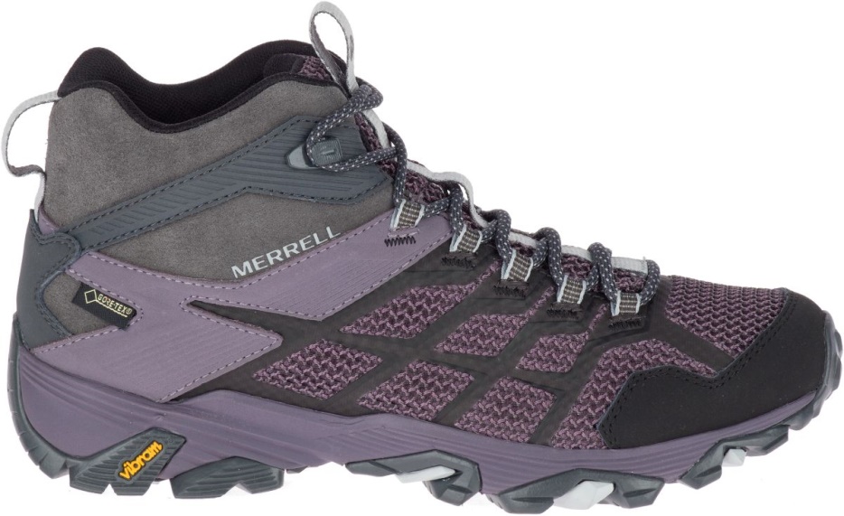 Merrell ženske Moab Fst 2 Mid Gore-tex Granite-shark
