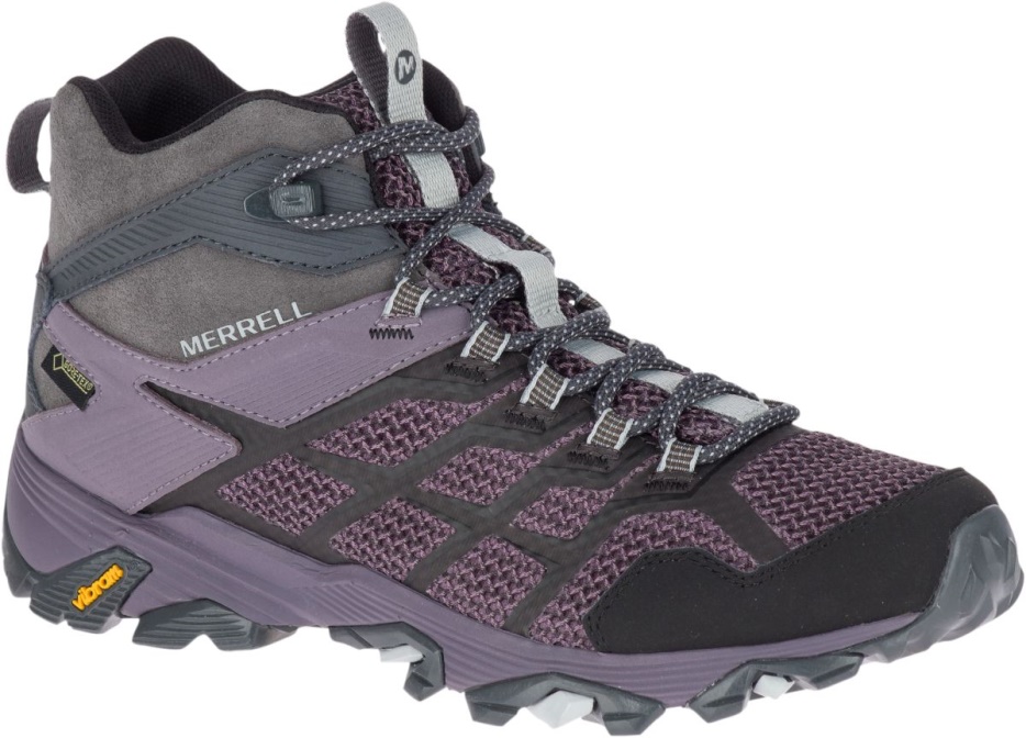 Merrell ženske Moab Fst 2 Mid Gore-tex Granite-shark