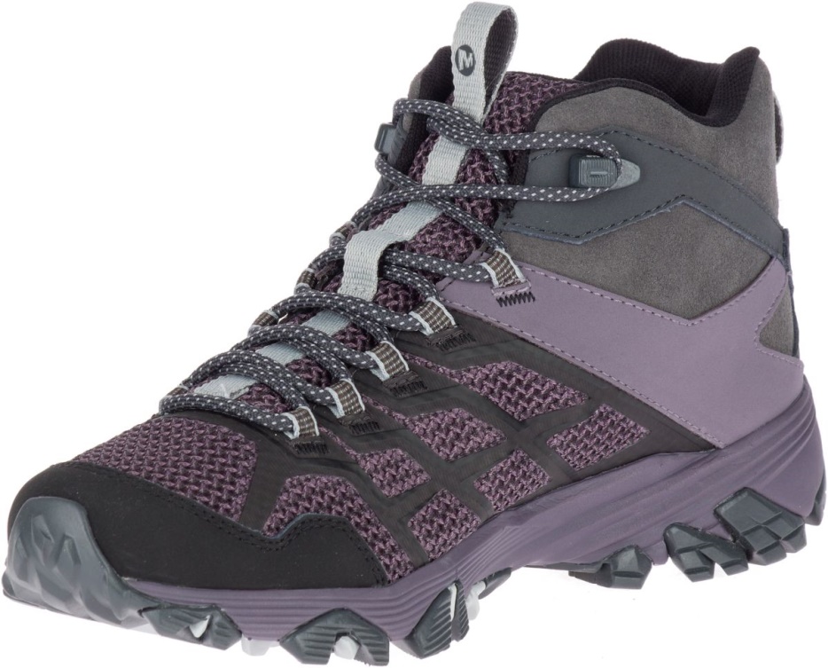 Merrell ženske Moab Fst 2 Mid Gore-tex Granite-shark