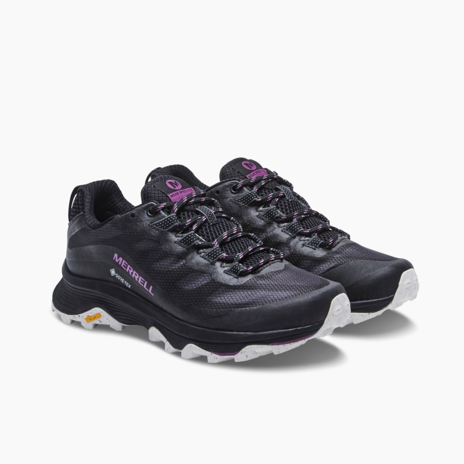 Merrell ženske Moab Speed Gore-tex črna