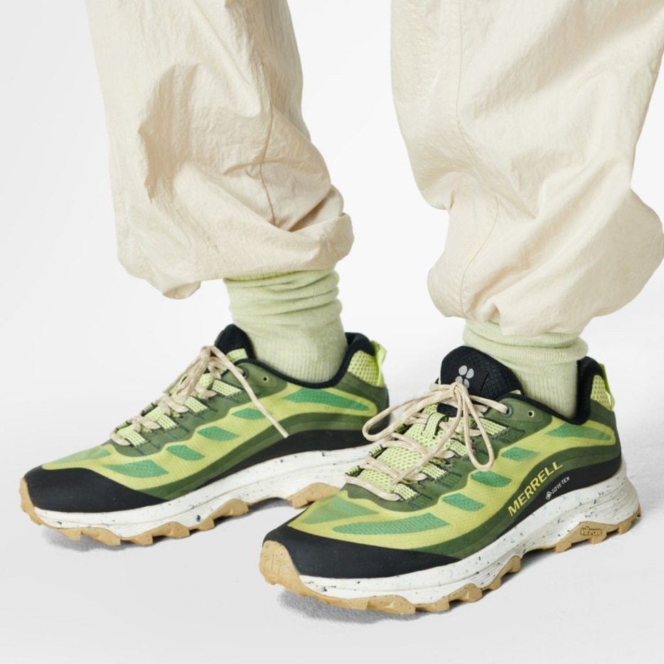 Merrell ženske Moab Speed Gore-tex X Sweaty Betty Lovor-limeta