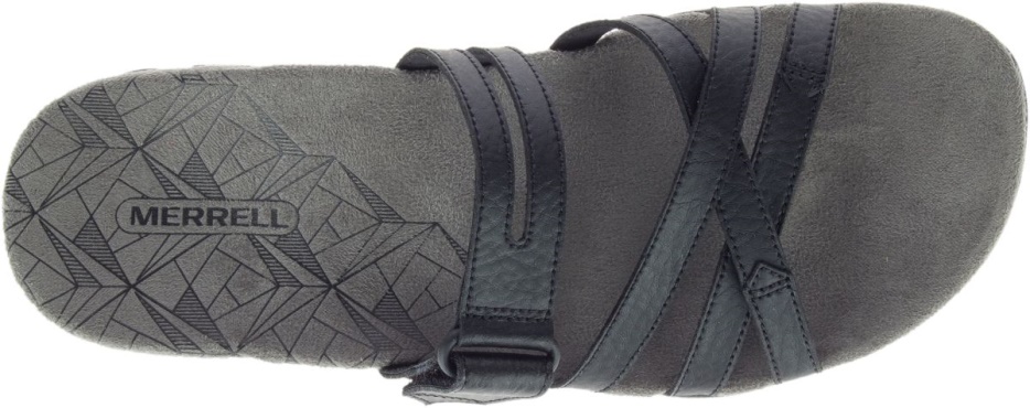 Merrell ženski Sandspur Rose Slide črn