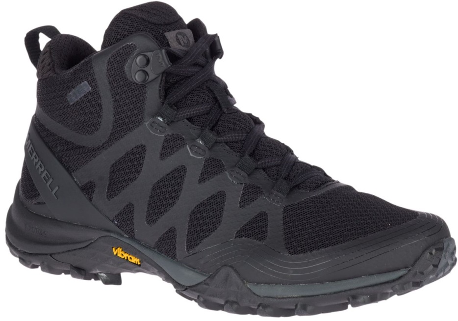 Merrell ženska Sirena 3 Mid Gore-tex črno-črna