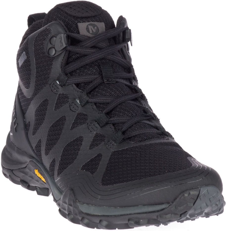 Merrell ženska Sirena 3 Mid Gore-tex črno-črna