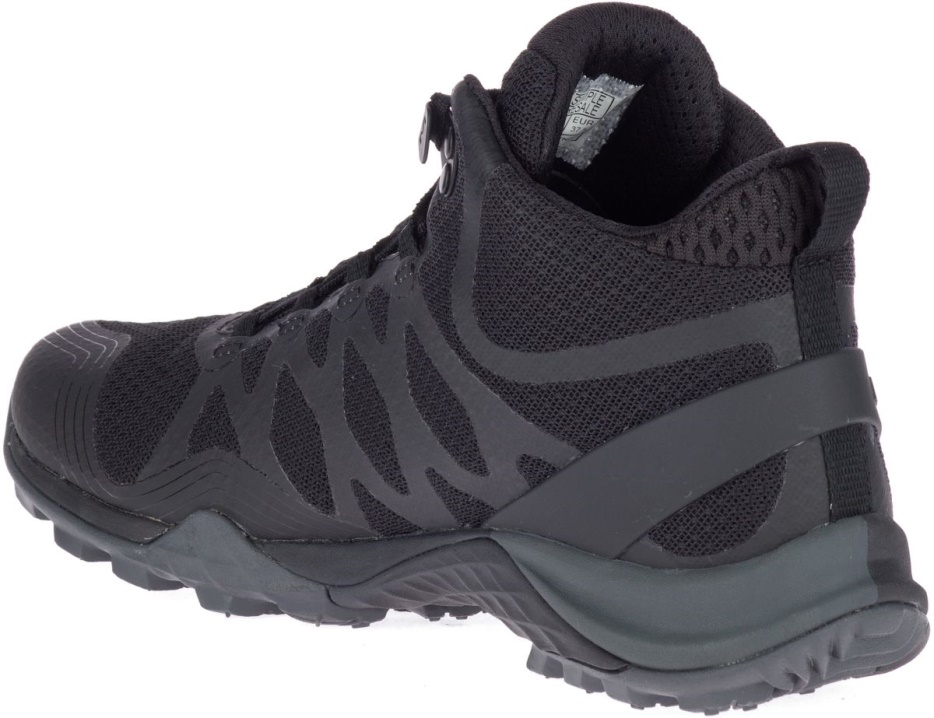 Merrell ženska Sirena 3 Mid Gore-tex črno-črna