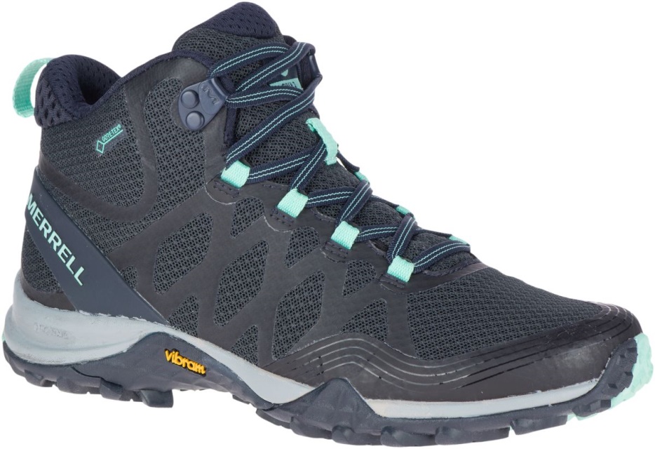 Merrell ženska Sirena 3 Mid Gore-tex Mornarsko Modra