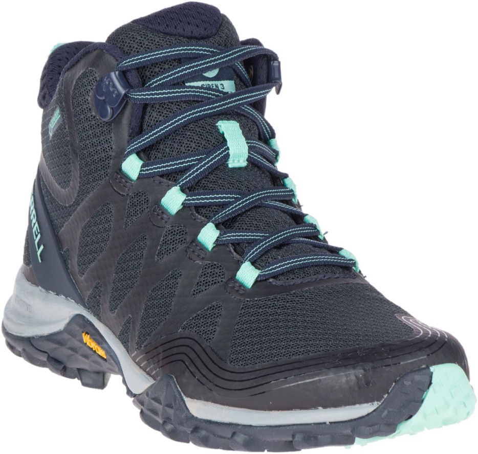 Merrell ženska Sirena 3 Mid Gore-tex Mornarsko Modra