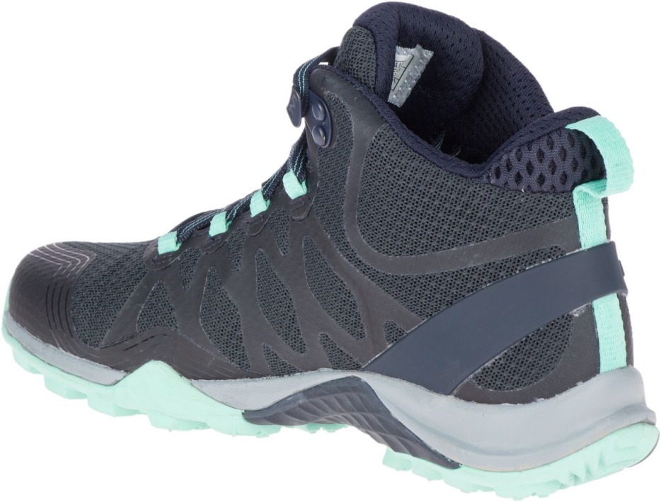 Merrell ženska Sirena 3 Mid Gore-tex Mornarsko Modra