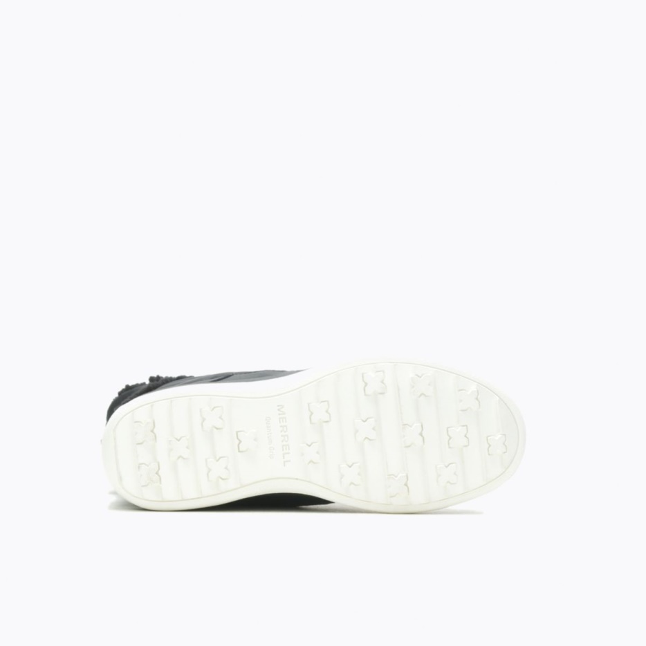 Merrell ženski športni športni čevlji Snowcreek S Srednjo Zadrgo, Vodoodporni črni